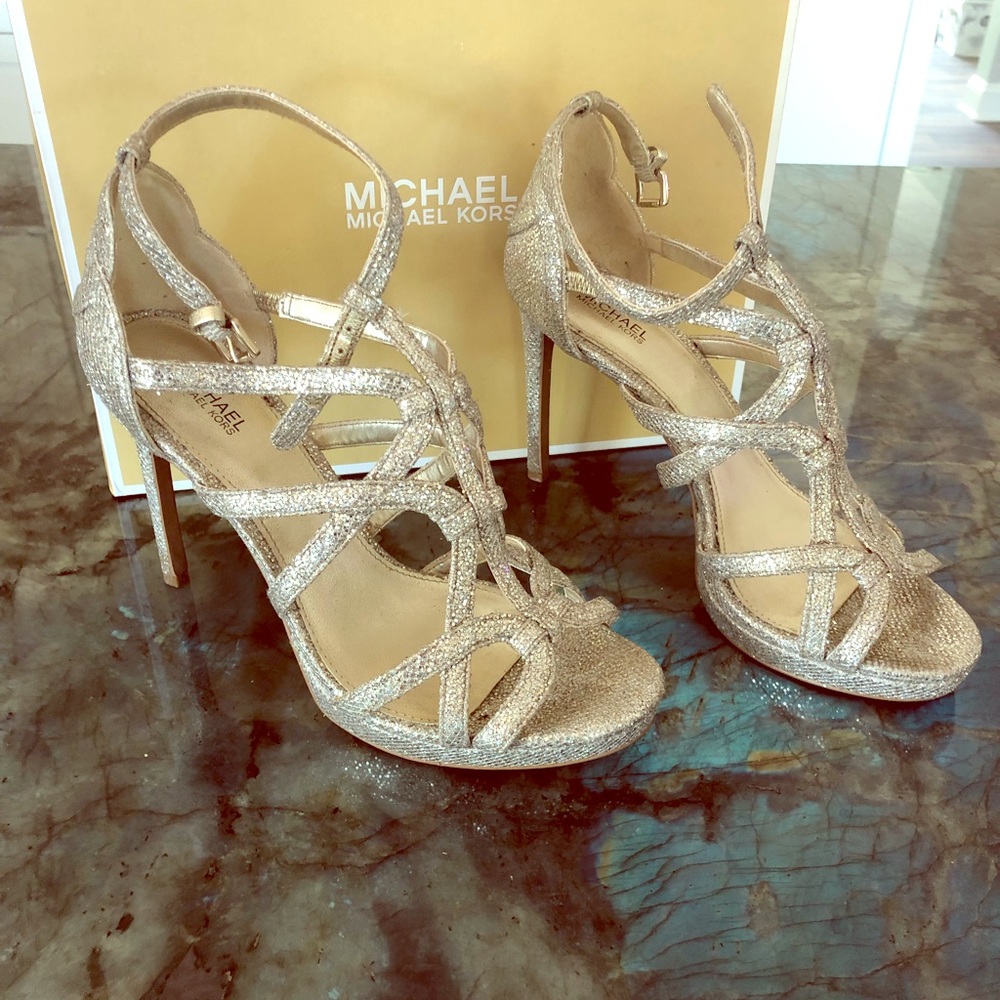 Michael Kors Champaign heels size 8